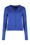 Weekend Max Mara Marabu Silk And Linen Cardigan