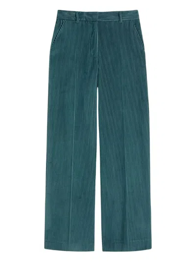 WEEKEND MAX MARA CORDUROY COTTON TROUSERS