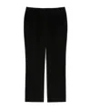 Weekend Max Mara Corduroy Trousers In Black