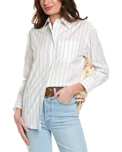 Weekend Max Mara Corolla Silk Shirt In Blue