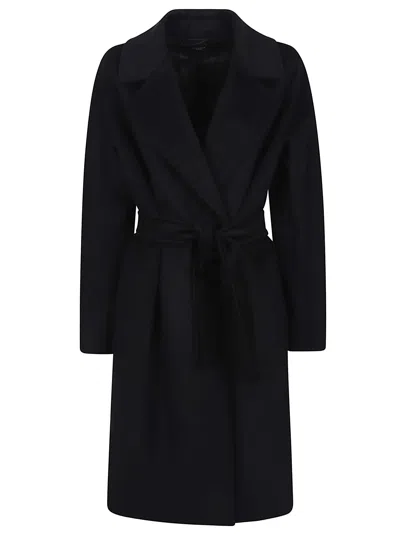 Weekend Max Mara Corte Coat In Black