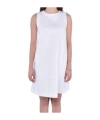 Weekend Max Mara Cotton And Linen Short Dress In White