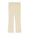 Weekend Max Mara Cotton And Linen Twill Pants In Nude