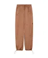 Weekend Max Mara Cotton Denim Overalls In Brown