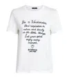 Weekend Max Mara Cotton Embroidered T-shirt