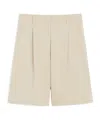Weekend Max Mara Cotton Gabardine Bermuda Shorts