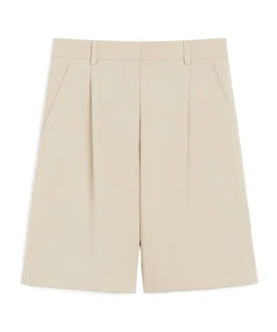 Weekend Max Mara Cotton Gabardine Bermuda Shorts