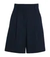 Weekend Max Mara Cotton Gabardine Bermuda Shorts