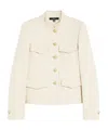 Weekend Max Mara Cotton Gabardine Jacket In Beige
