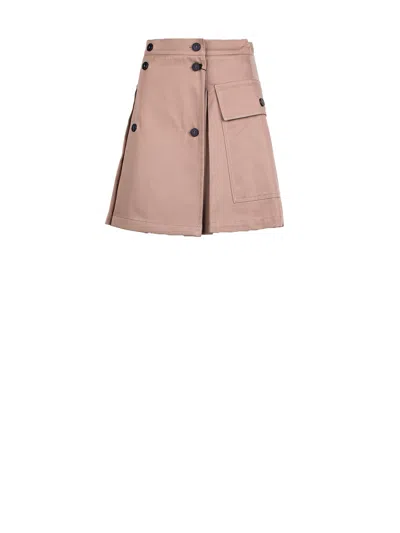 Weekend Max Mara Cotton Gabardine Skirt