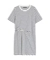 Weekend Max Mara Pireo Blue Striped Dress In White