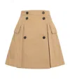 Weekend Max Mara Women's Zebio Skirt Beige | Size 44 | 2515101021600001 In Brown