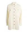Weekend Max Mara Woman Shirt Ivory Size 10 Cotton In White