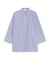Weekend Max Mara Women's Hudson Shirt Navy | Size 42 | 2515111092600045 In Navy Blue