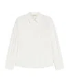 Weekend Max Mara Cotton Poplin Shirt In White