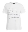 Weekend Max Mara Lettering-print Cotton T-shirt