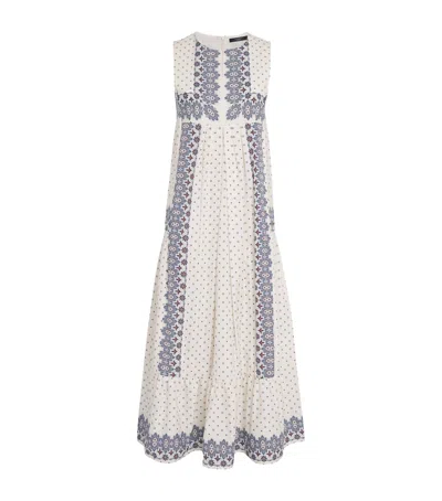 Weekend Max Mara Cotton Printed Midi Dress