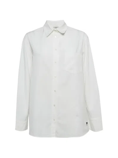 Pre-owned Weekend Max Mara Cotton Shirt In White