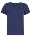 Weekend Max Mara Cotton T-shirt In Blue