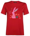 Weekend Max Mara Cotton T-shirt In Red