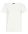 Weekend Max Mara Cotton T-shirt In White