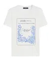 Weekend Max Mara Cotton T-shirt With A Print In White