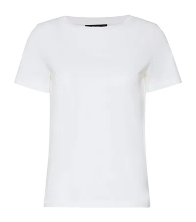 Weekend Max Mara Cotton T-shirt In White
