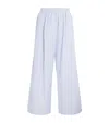 Weekend Max Mara Cotton Wide-leg Trousers