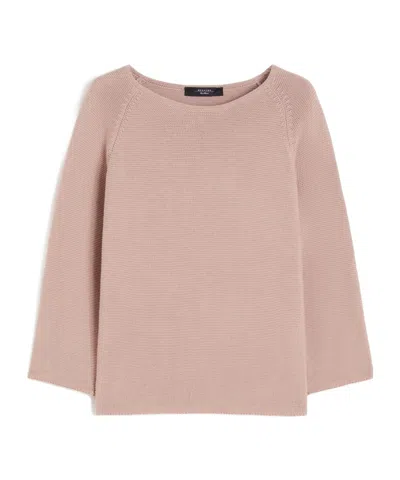 Weekend Max Mara Cotton Yarn Sweater