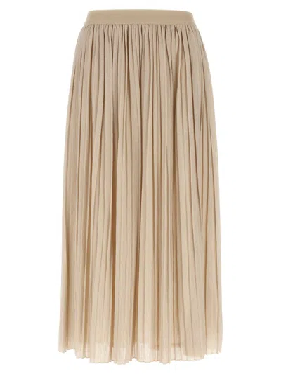 Weekend Max Mara Cral Skirt In Brown
