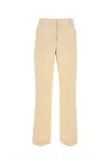 WEEKEND MAX MARA WEEKEND MAX MARA CREAM LINEN MALIZIA PANT
