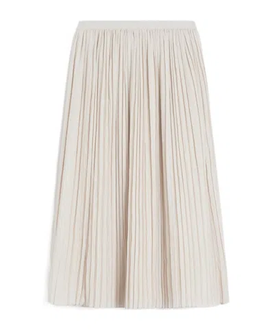 WEEKEND MAX MARA CREPON JERSEY SKIRT