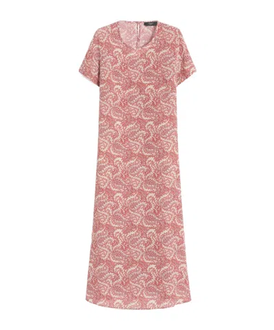 Weekend Max Mara Crespo Dress In Pink