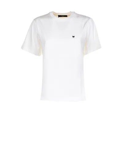 Weekend Max Mara Max Mara Weekend T-shirts And Polos Beige In White