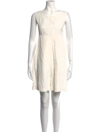 Pre-owned Weekend Max Mara Crew Neck Jumpsuit In Neutrals