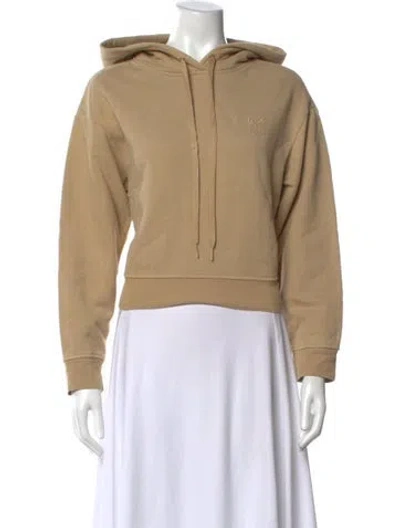 Pre-owned Weekend Max Mara Crew Neck Long Sleeve Hoodie In Neutrals