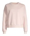 Weekend Max Mara Crew Neck Long Sleeve Sweatshirt In Pink