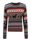 Weekend Max Mara Weekend Maxmara Quirite Jumper Camel In Multi