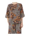 Weekend Max Mara Crew Neck Short-sleeved T-shirt In Multi