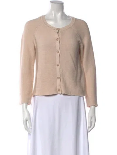 Pre-owned Weekend Max Mara Crew Neck Sweater In Neutrals