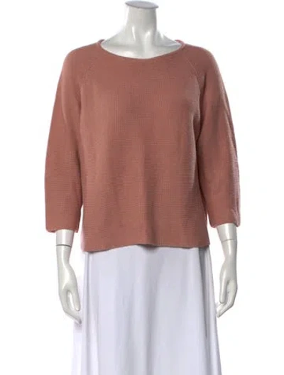 Pre-owned Weekend Max Mara Crew Neck Sweater In Neutrals
