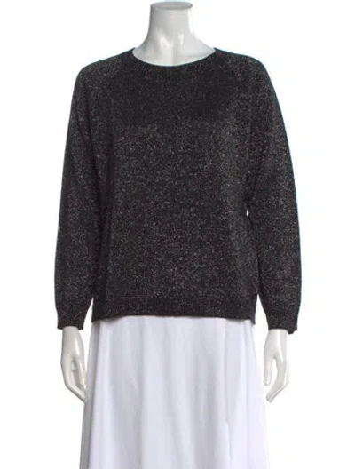 Pre-owned Weekend Max Mara Crew Neck Sweater W/ Tags In Black