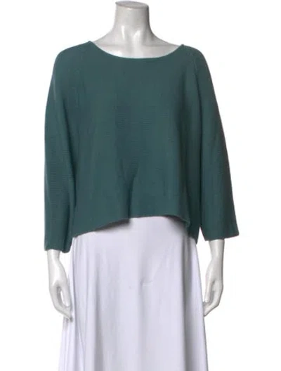 Pre-owned Weekend Max Mara Crew Neck Sweater W/ Tags In Green