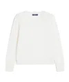 Weekend Max Mara Crew Neck Sweater In White