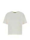 Weekend Max Mara Crew-neck T-shirt In White