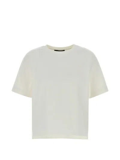 Weekend Max Mara Crew-neck T-shirt In White