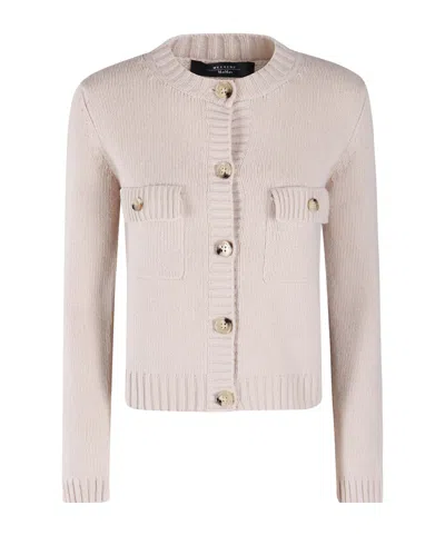 Weekend Max Mara Long-sleeved Knitwear In Neutral