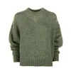 Weekend Max Mara Melange Green Acrylic Blend Dionigi Sweater In Green