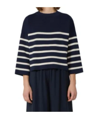 Weekend Max Mara Crewneck Sweater In Black