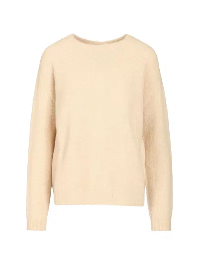 Weekend Max Mara Crew-neck Sweater In Neutral